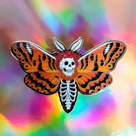 Gold- Death Head Moth